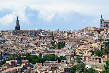 Image showing panorama of toledo
