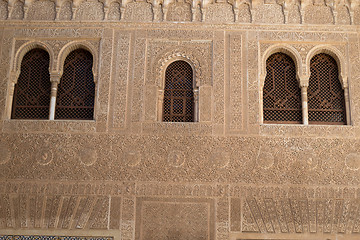 Image showing Iside the Alhambra