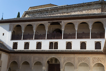 Image showing Courtyard at Alhambra