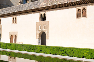 Image showing Entrance to the pool