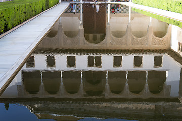 Image showing Upside down in Alhambra