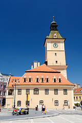 Image showing The old town hall and the Council square, Brasov