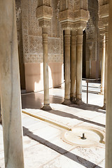 Image showing Little fountain in Alhambra