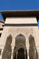 Image showing Observing the stonework