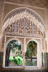 Image showing Arch to the gardens