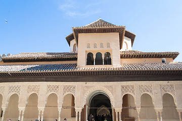 Image showing Lions courtyard Palace