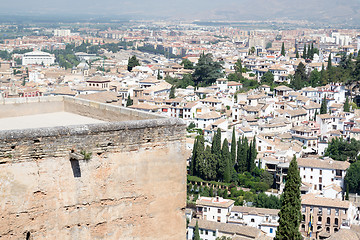 Image showing View point of the Albaycin