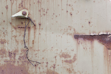 Image showing Abstract Rusty Metal Surface Background