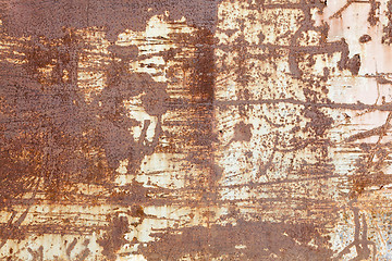 Image showing Abstract Rusty Metal Surface Background