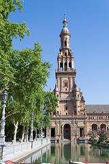 Image showing Spain square tower