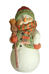 Image showing Beautiful Snowman