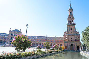 Image showing Minaret on Spain square