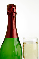 Image showing Bottle of champagner