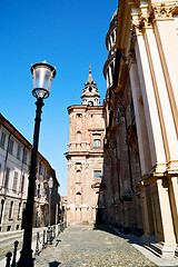 Image showing building   architecture in   europe milan       and sunlight