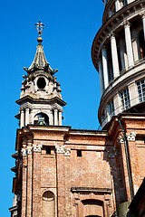 Image showing column old  in italy europe    and sunlight