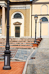 Image showing building old   in italy      and sunlight