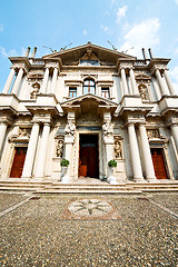 Image showing building   architecture in italy europe milan religion      sunl