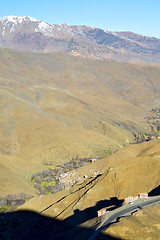 Image showing in ground africa morocco the  atlas mountain