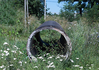 Image showing concrete stack