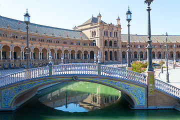 Image showing Bridge at Spain square