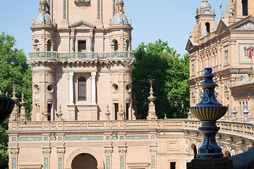 Image showing Architecture detail of Spain square