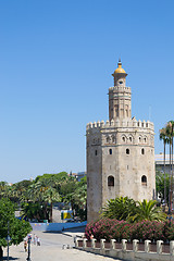 Image showing Gold tower