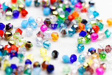 Image showing Glass beads