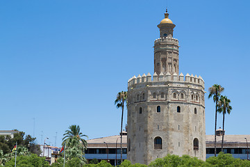 Image showing Top of the Gold tower