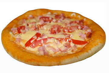 Image showing tasty pizza isolated