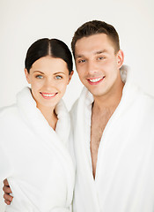 Image showing couple in spa