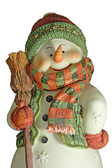 Image showing Snowman Figure