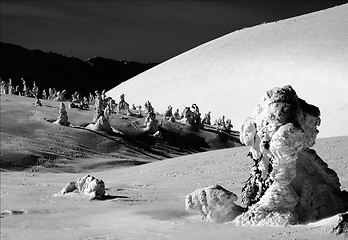 Image showing Krkonose mountain  in winter