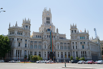 Image showing Cybele square with the town hall