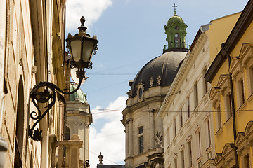 Image showing Old street in Lviv