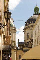 Image showing Old street in Lviv