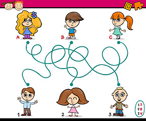 Image showing paths or maze educational game