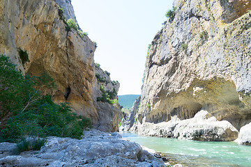 Image showing Lumbier canyon