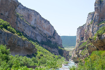 Image showing Panoramic of Lubier canyon
