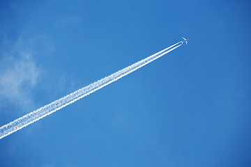 Image showing Airplane in the sky