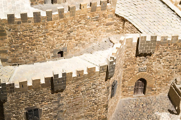 Image showing Walls at Castle of Xavier