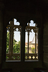 Image showing Castle of Olite windows