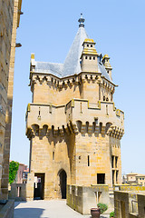 Image showing Fortifiaction of the castle of Olite