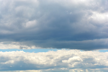 Image showing blue sky with clouds