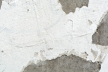 Image showing Vintage or grungy white background of natural cement or stone old texture as a retro pattern wall