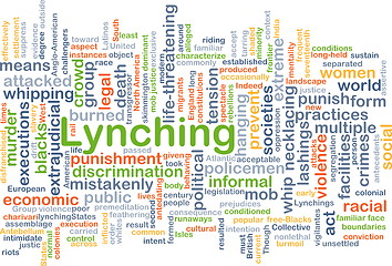 Image showing Lynching background concept