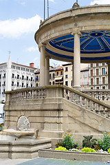 Image showing Kiosk at the castle square