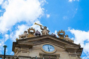 Image showing Top of the city hall