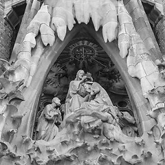 Image showing Sagrada Familia detail