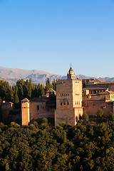 Image showing Alhambra in Granada - Spain