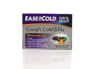 Image showing Ease a Cold Day and Night Cough Cold and Flu capsules